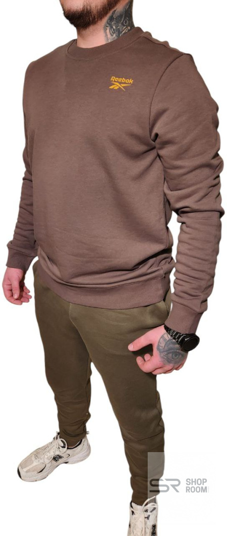 Bluza męska Reebok brązowa Bluza męska Reebok brązowa