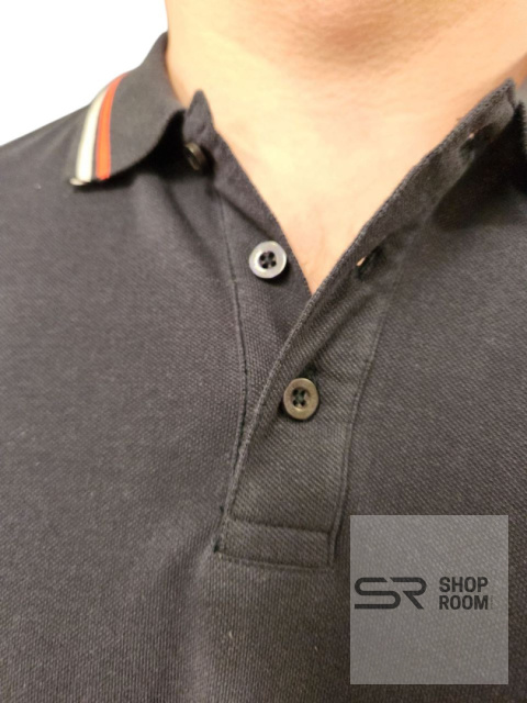 Cavalli Class MĘSKA KOSZULKA POLO Z KRÓTKIM RĘKAWEM KLASY CAVALLI NIEBIESKA Cavalli Class MĘSKA KOSZULKA POLO Z KRÓTKIM RĘKAWEM KLASY CAVALLI NIEBIESKA