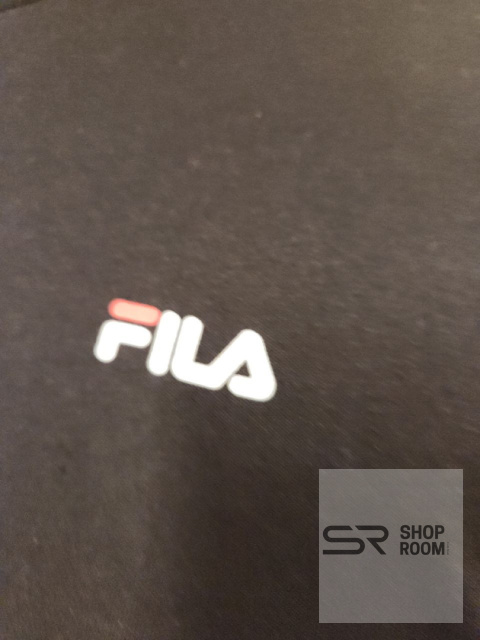 Koszulka męska Fila Laas Regular Tee czarna Koszulka męska Fila Laas Regular Tee czarna