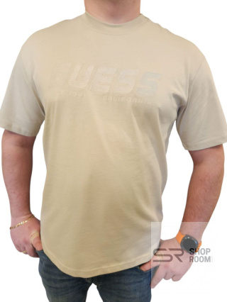 T-shirt z nadrukiem z logo model ‘SURON’ Guess Activewear