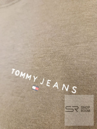 TOMMY HILFIGER MĘSKA KOSZULKA Z KRÓTKIM RĘKAWEM Zielona